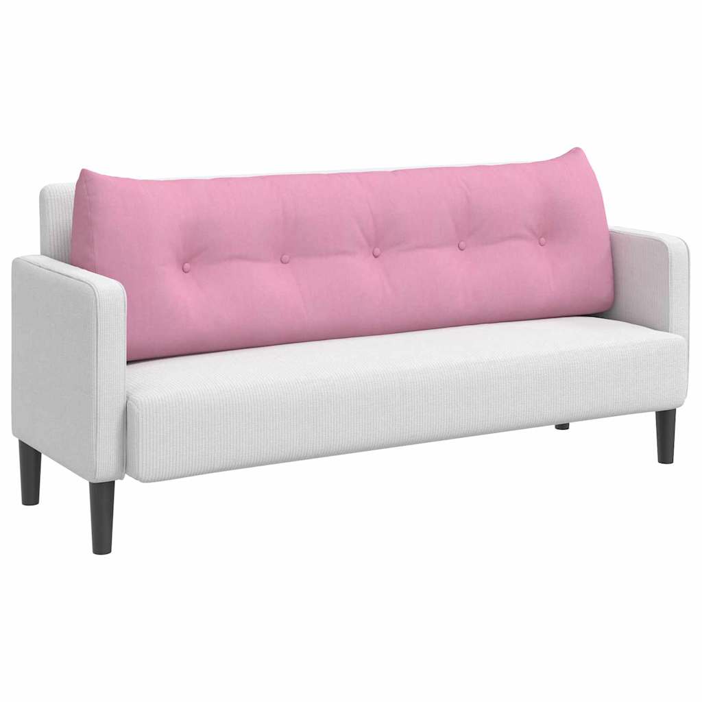 Cuscino schienale Vidaxx in tessuto rosa 160 x 24 x 50 cm