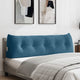 Vidaxl rugkussen blauw 160 x 24 x 50 cm fluweel