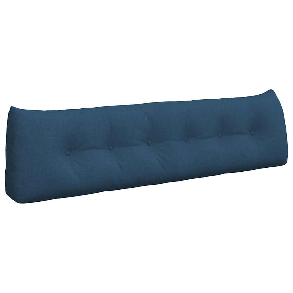Cuscino schienale Vidaxx tessuto blu 180 x 24 x 50 cm