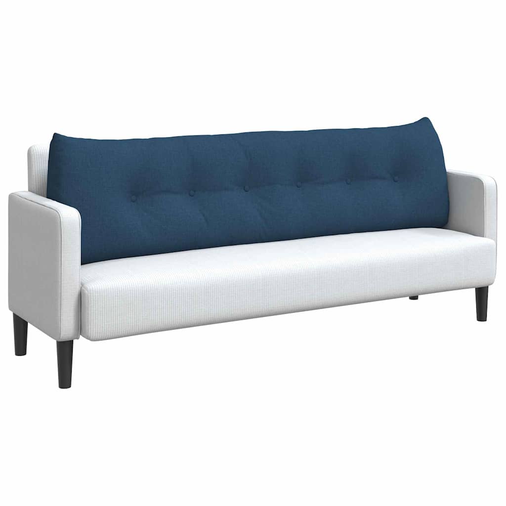 Cuscino schienale Vidaxx tessuto blu 180 x 24 x 50 cm
