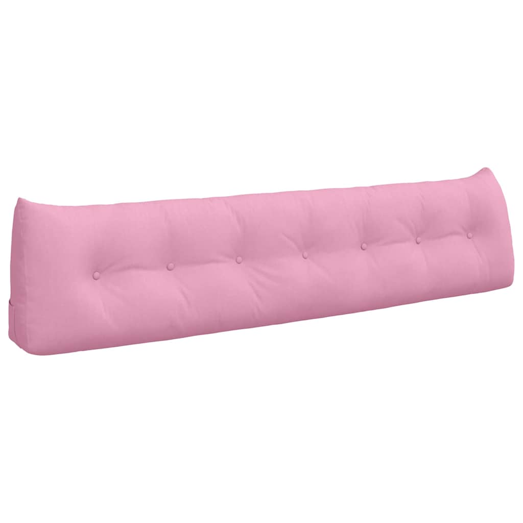 Vidaxl rugkussen roze 200 x 24 x 50 cm stof