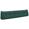Vidaxl rugkussen donkergroen 200 x 24 x 50 cm fluweel