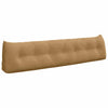 Vidaxl rugkussen bruin 200 x 24 x 50 cm fluweel