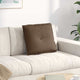 Vidaxl rugkussen bruin 50 x 19 x 45 cm stof