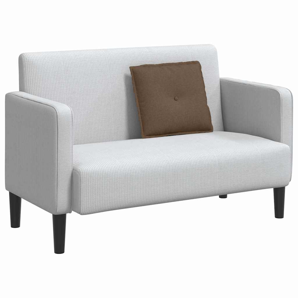 Vidaxl rugkussen bruin 50 x 19 x 45 cm stof