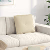 Vidaxl rugkussen crème 50 x 19 x 45 cm stof