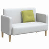 Cuscino schienale Vidaxx in tessuto verde chiaro 50 x 19 x 45 cm