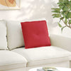 Vidaxx cojín de respaldo rojo 50 x 19 x 45 cm tela
