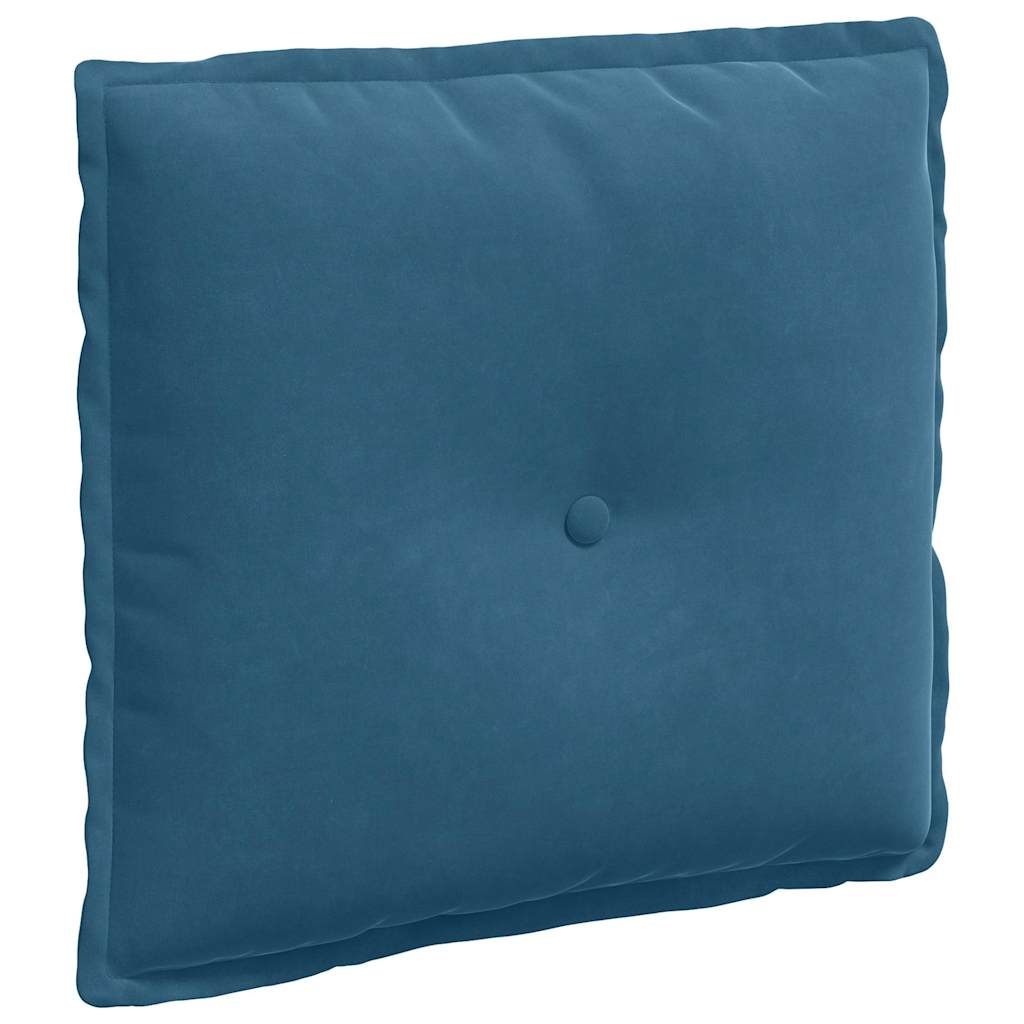 Cuscino schienale Vidaxx blu 50 x 45 cm in tessuto a corde