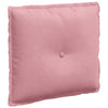 Cuscino schienale Vidaxx rosa 50 x 45 cm in tessuto a corde