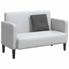 Cuscino schienale Vidaxx tessuto a corde grigio scuro 50 x 45 cm