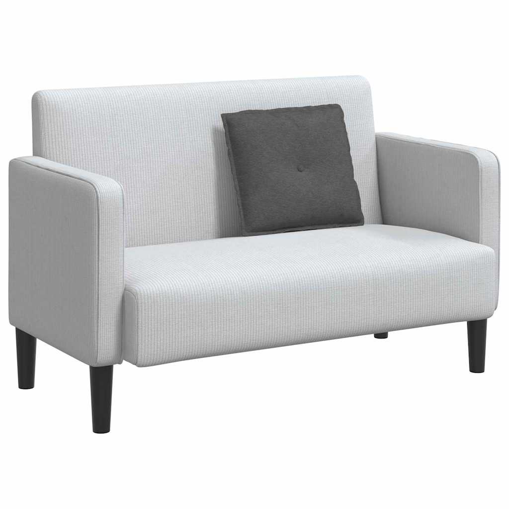 Cuscino schienale Vidaxx tessuto a corde grigio scuro 50 x 45 cm
