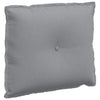 Cuscino schienale Vidaxx in tessuto grigio chiaro 60 x 19 x 50 cm