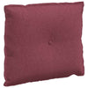 Cuscino schienale Vidaxx tessuto rosso vino 60 x 19 x 50 cm