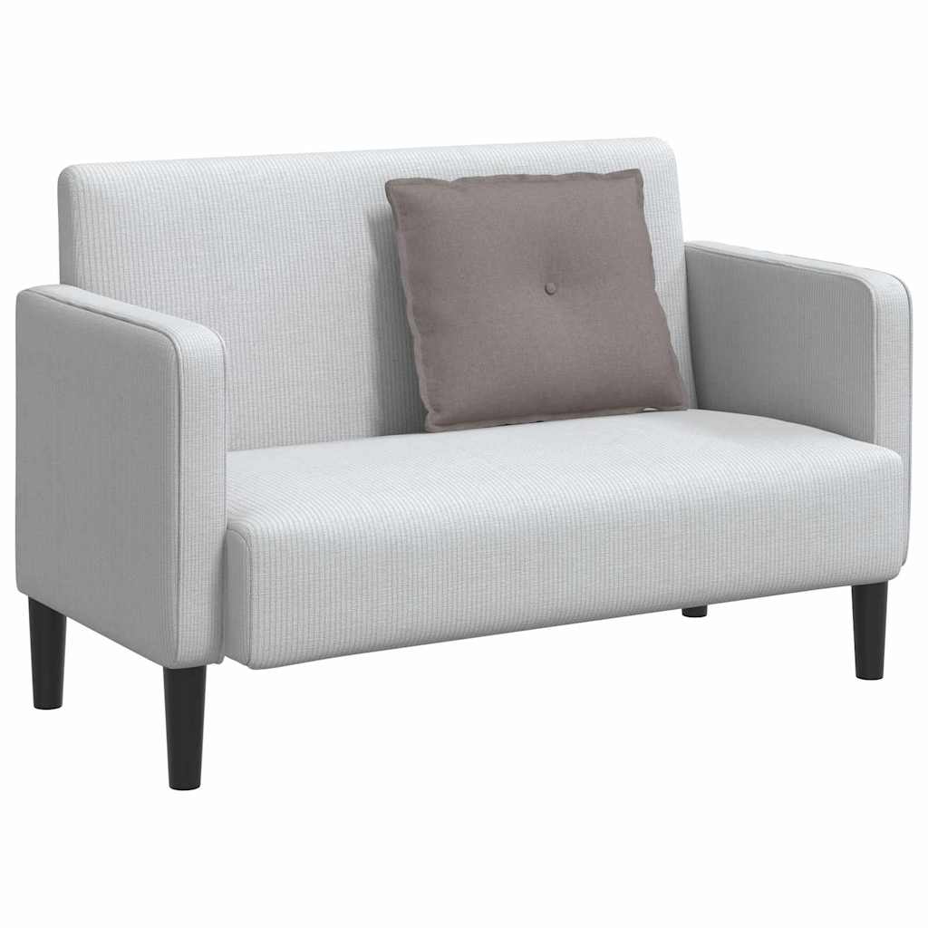 Vidaxl rugkussen taupe 60 x 19 x 50 cm stof