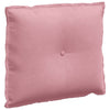 Cuscino schienale Vidaxx rosa 60 x 50 cm in tessuto a corde