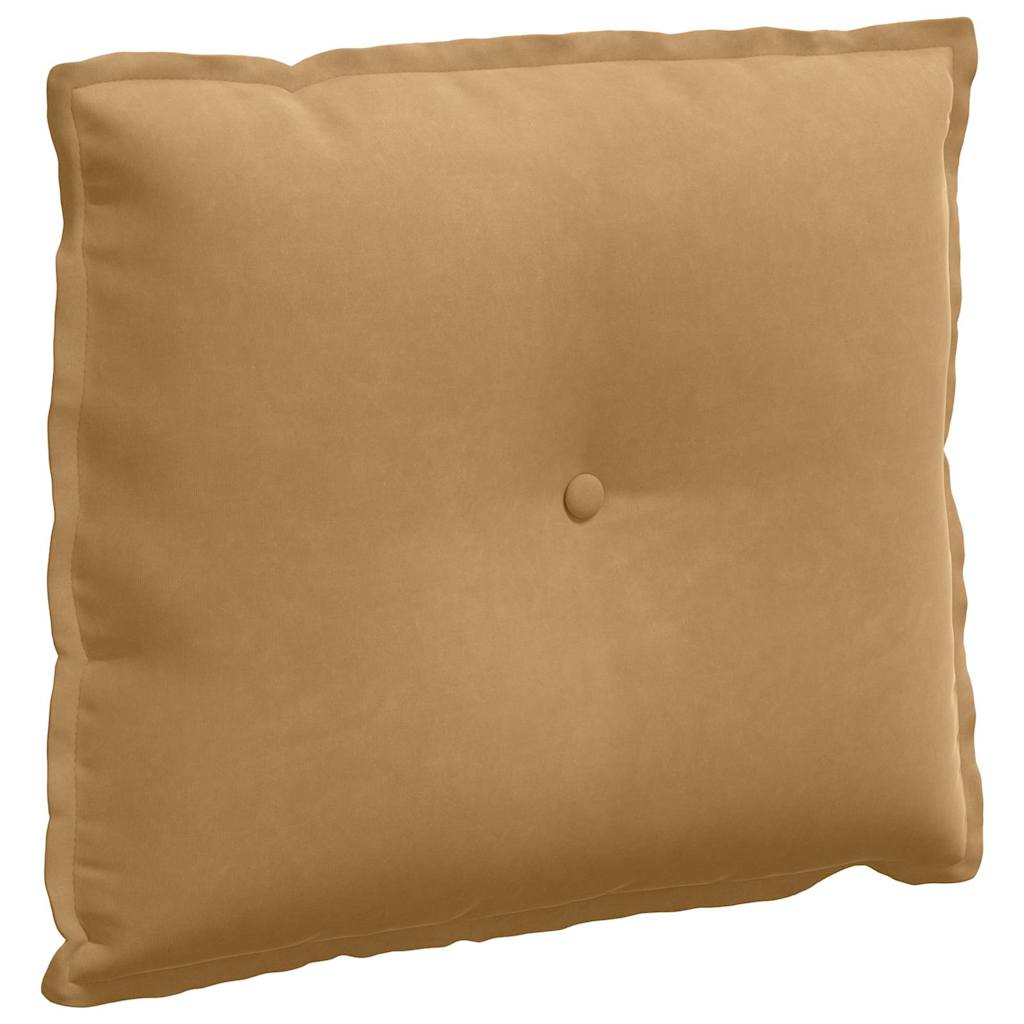 Cuscino schienale Vidaxx marrone 60 x 50 cm in tessuto a corde