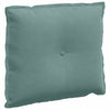 Cuscino schienale Vidaxx verde mare 60 x 50 cm in tessuto a corde