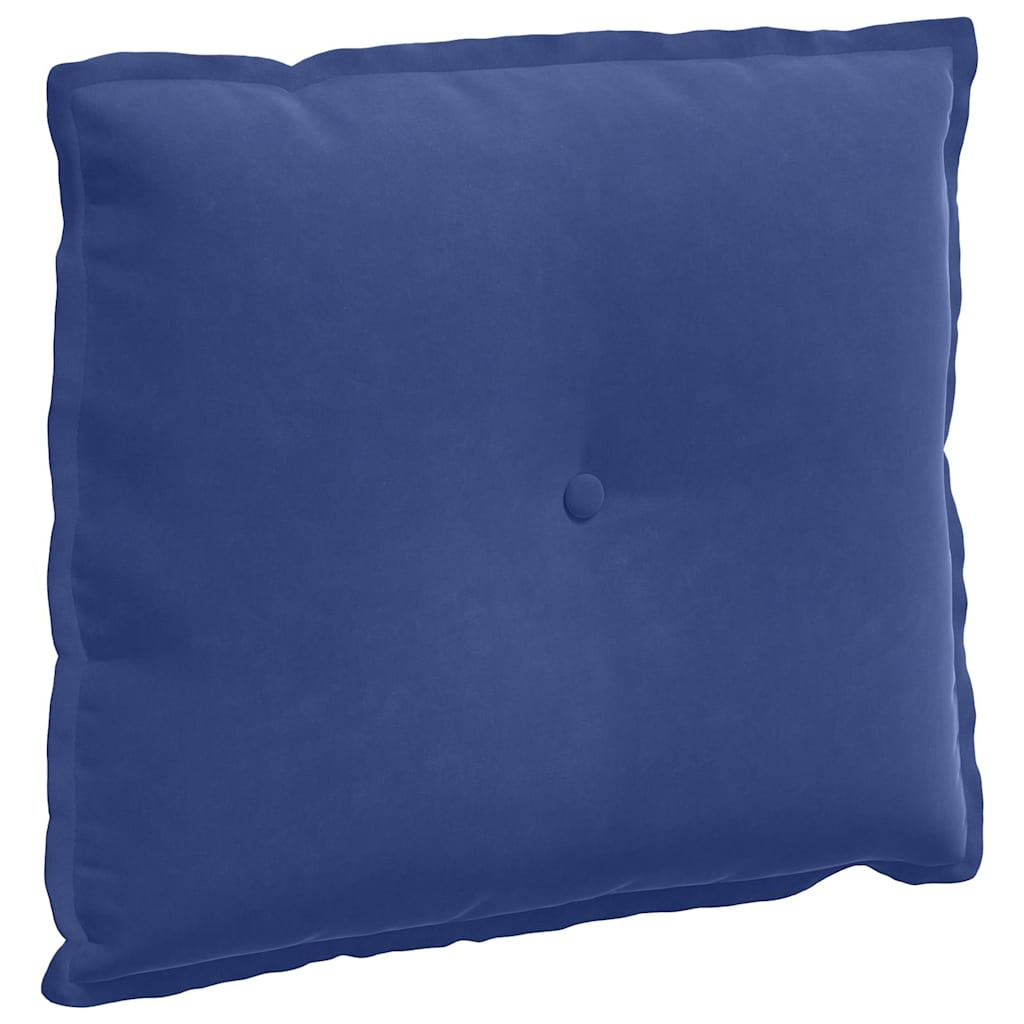 Cuscino per schienale Vidaxx blu polizia 60 x 50 cm in tessuto a corde
