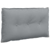 Cuscino schienale Vidaxx in tessuto grigio chiaro 80 x 19 x 50 cm