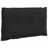 Vidaxx cojín de respaldo negro 80 x 50 cm tela de pana