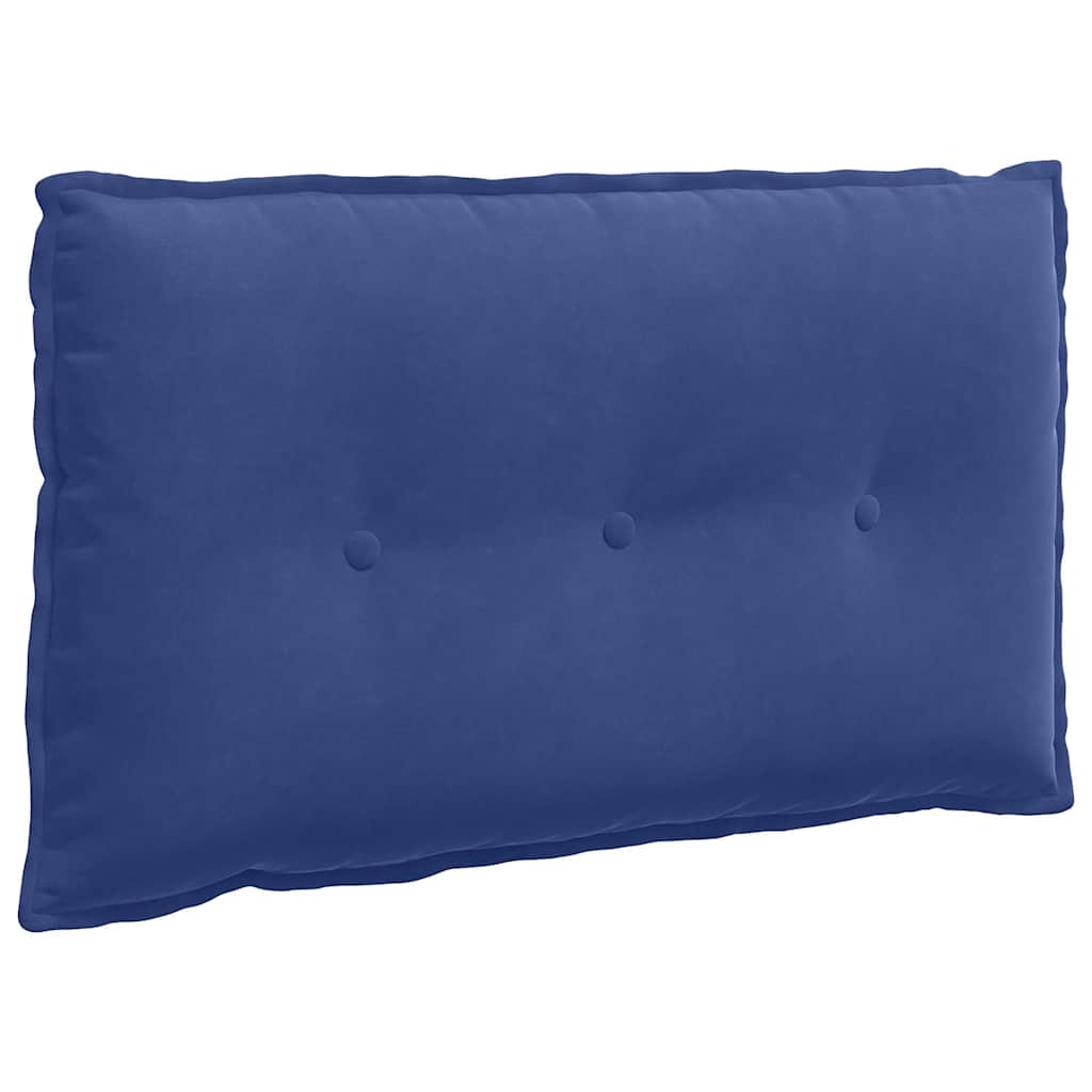 Cuscino per schienale Vidaxx blu polizia 80 x 50 cm in tessuto a corde