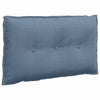 Cuscino schienale Vidaxx blu 80 x 50 cm in tessuto a corde