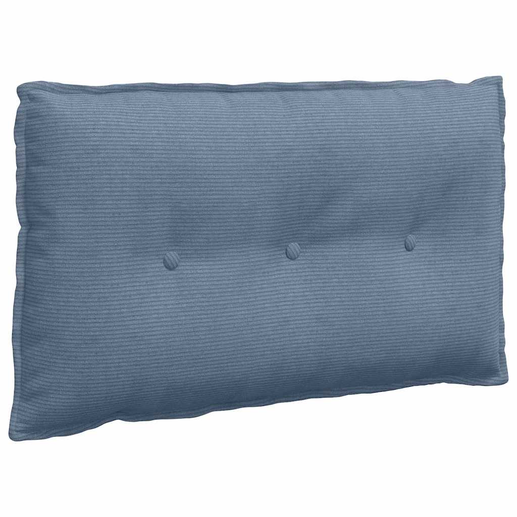 Cuscino schienale Vidaxx blu 80 x 50 cm in tessuto a corde