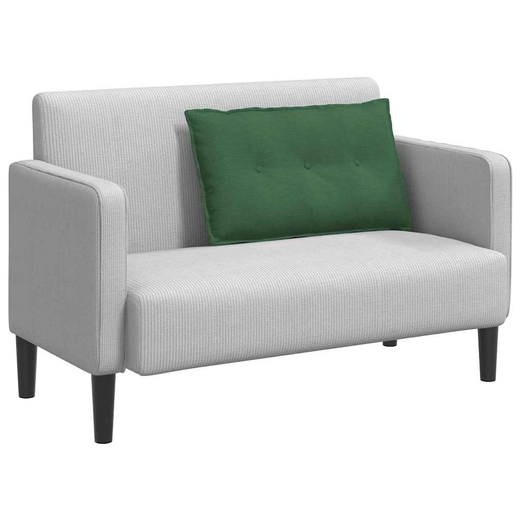 Vidaxl rugkussen jungle groen 80 x 50 cm cordstof