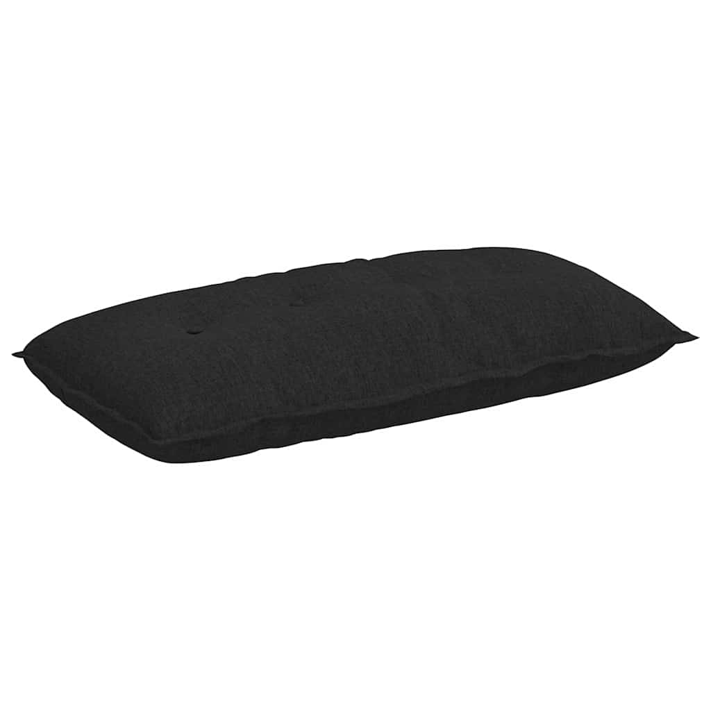 Cuscino schienale Vidaxx tessuto nero 100 x 19 x 50 cm