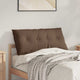 Vidaxl rugkussen bruin 100 x 19 x 50 cm stof