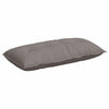 Vidaxl rugkussen taupe 100 x 19 x 50 cm stof
