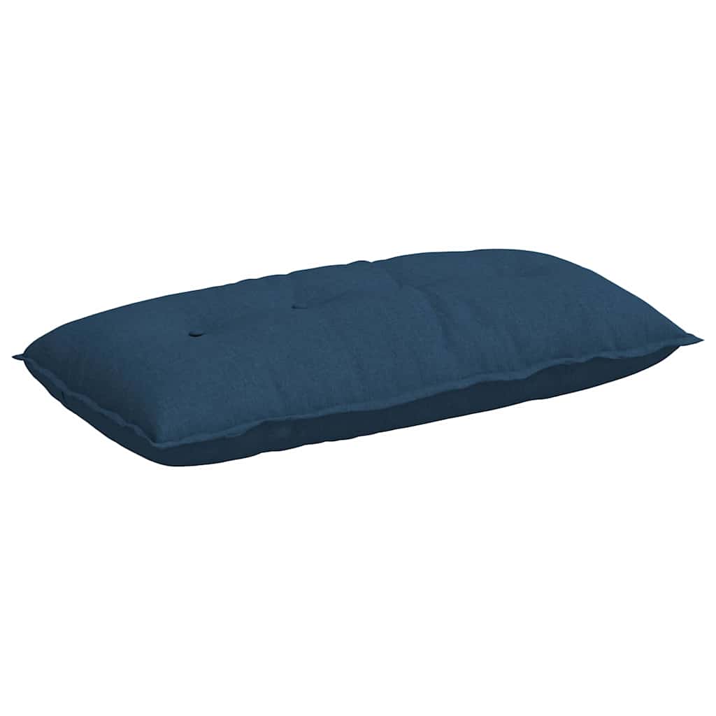Cuscino schienale Vidaxx tessuto blu 100 x 19 x 50 cm