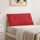 Vidaxl rugkussen rood 100 x 19 x 50 cm stof