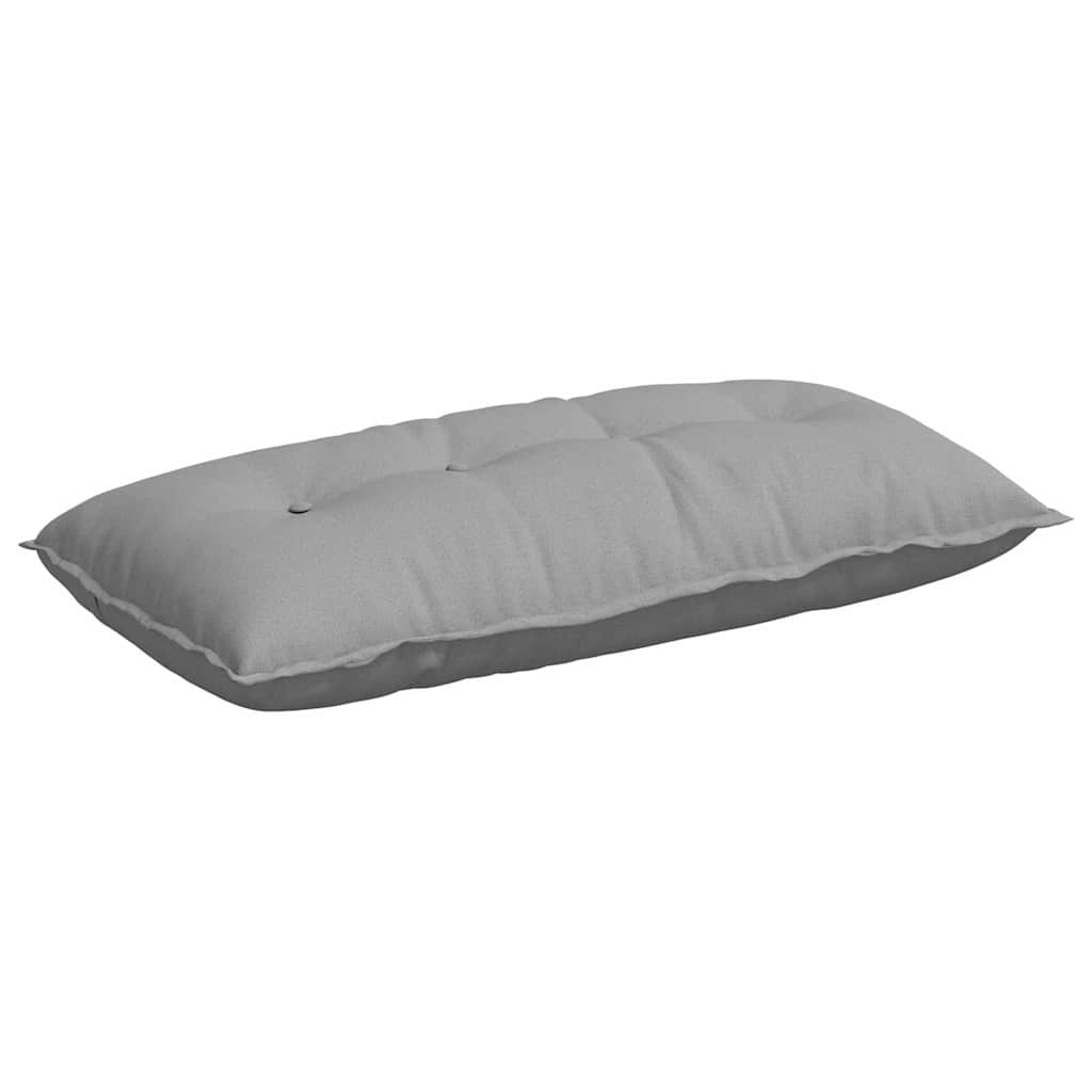 Cuscino schienale Vidaxx tessuto grigio nuvola 100 x 19 x 50 cm