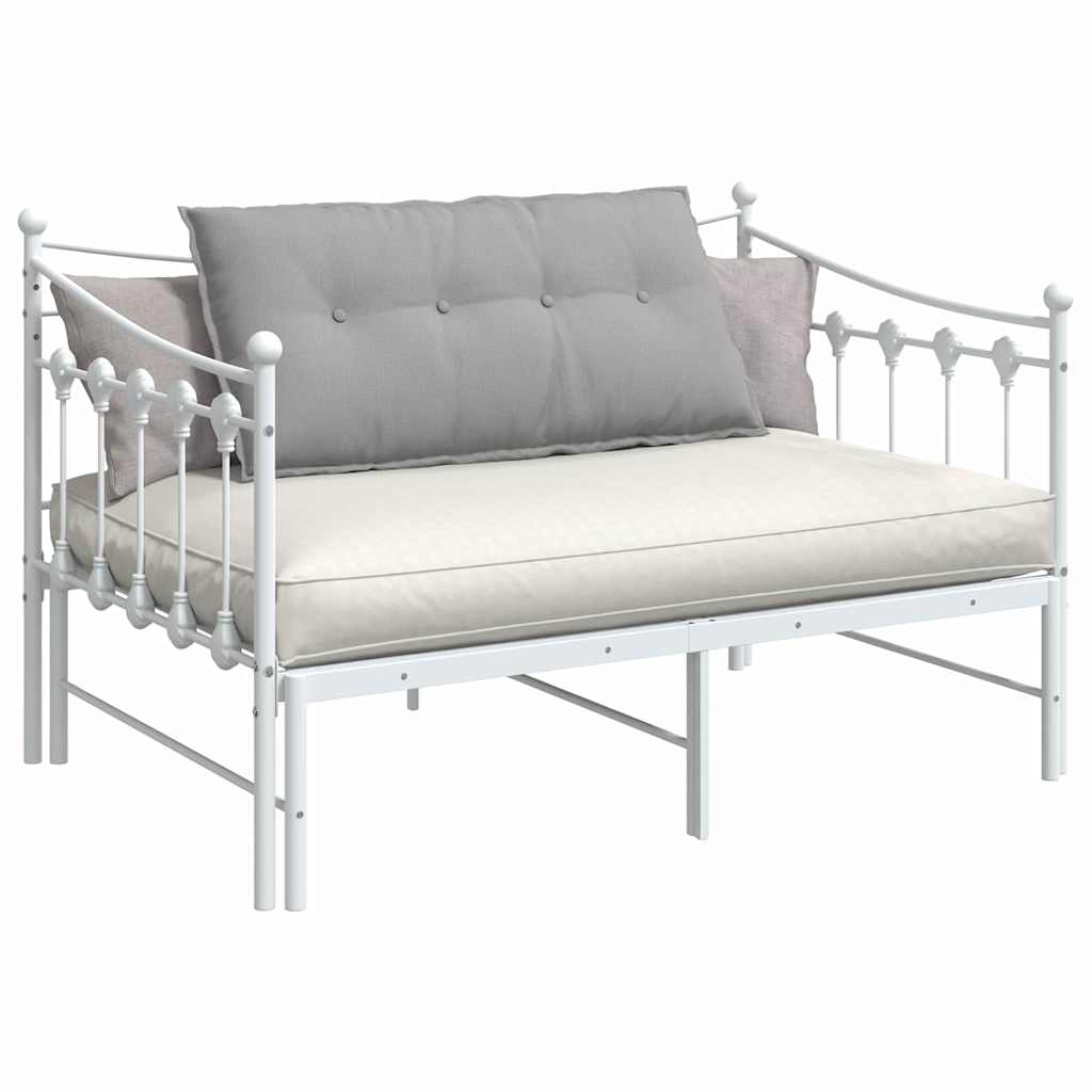 Cuscino schienale Vidaxx tessuto grigio nuvola 100 x 19 x 50 cm
