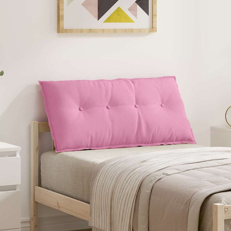Cuscino schienale Vidaxx in tessuto rosa 100 x 19 x 50 cm
