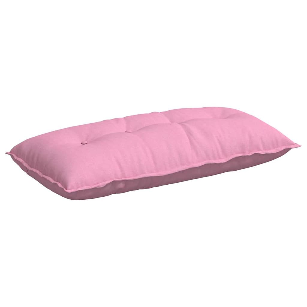Cuscino schienale Vidaxx in tessuto rosa 100 x 19 x 50 cm
