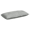 Cuscino schienale Vidaxx grigio chiaro 100 x 50 cm in tessuto a corde