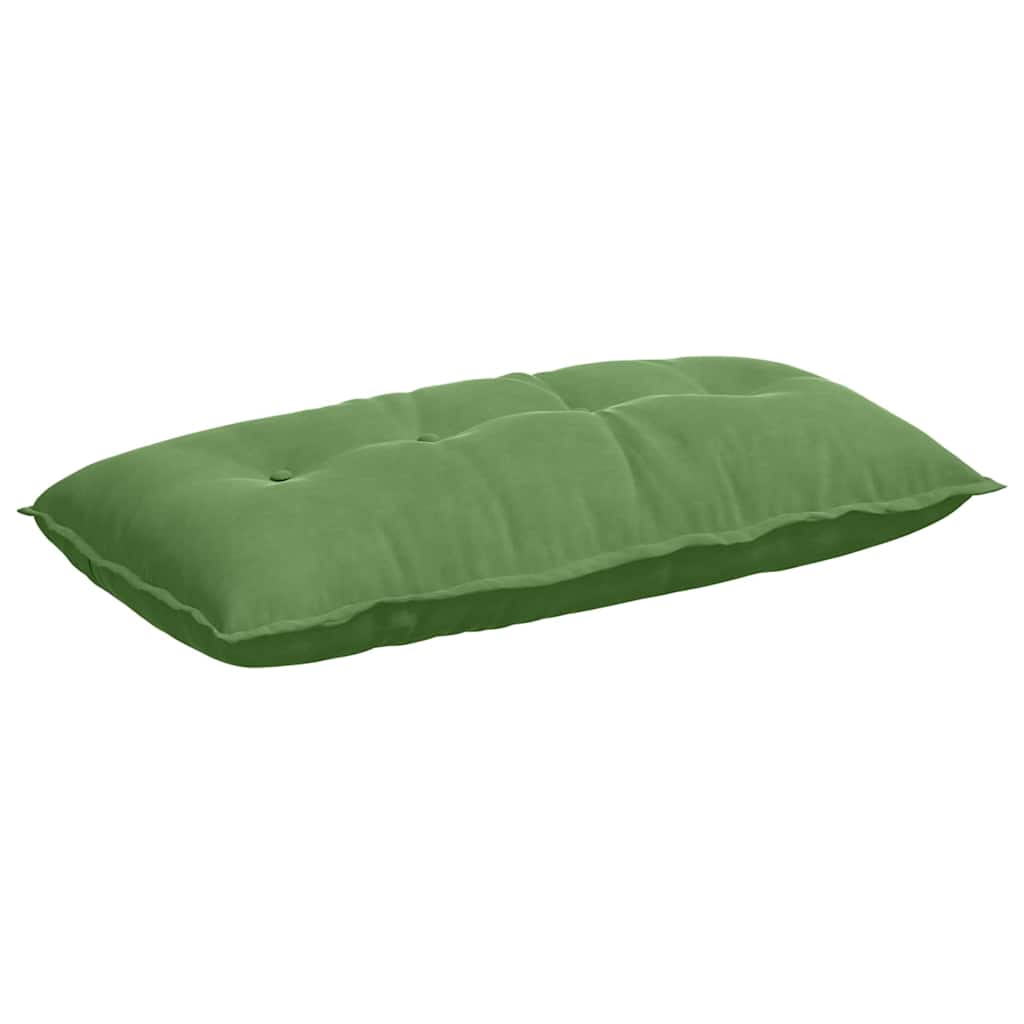 Vidaxl rugkussen lichtgroen 100 x 50 cm cordstof
