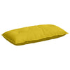 Cuscino schienale Vidaxx giallo 100 x 50 cm in tessuto a corde