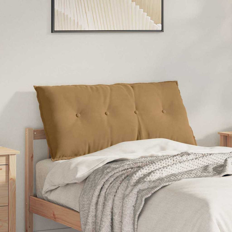 Cuscino schienale Vidaxx marrone 100 x 50 cm in tessuto a corde
