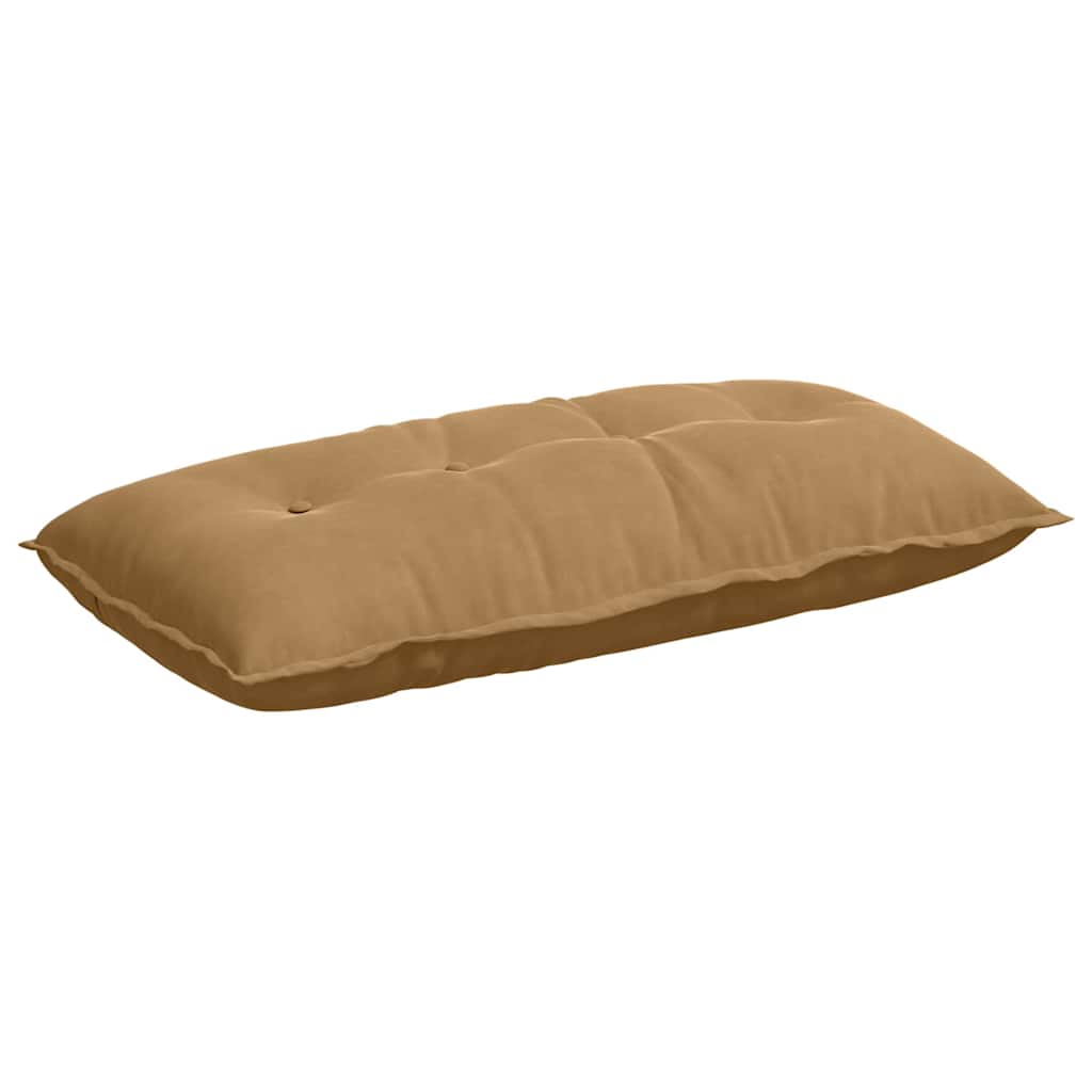 Cuscino schienale Vidaxx marrone 100 x 50 cm in tessuto a corde