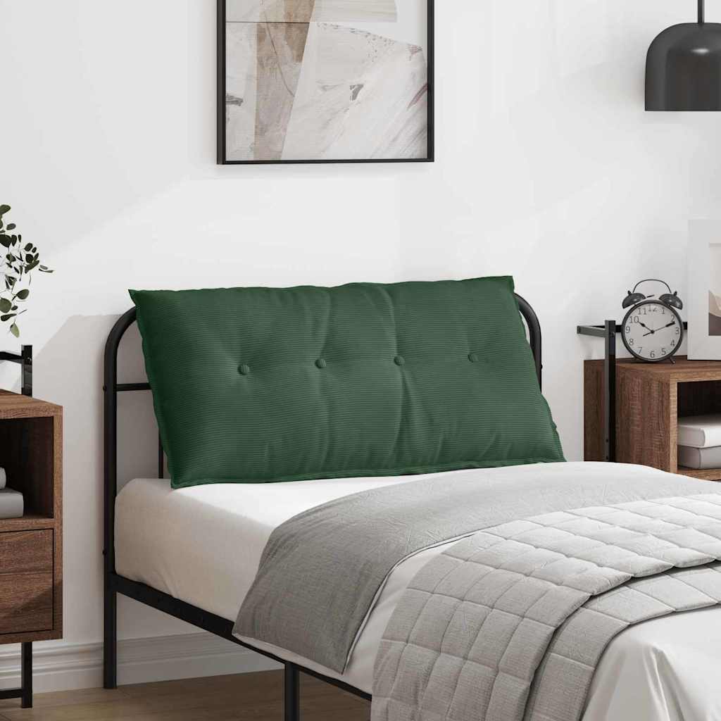 Vidaxl rugkussen jungle groen 100 x 50 cm cordstof