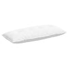 Vidaxl rugkussen wit 120 x 19 x 50 cm stof