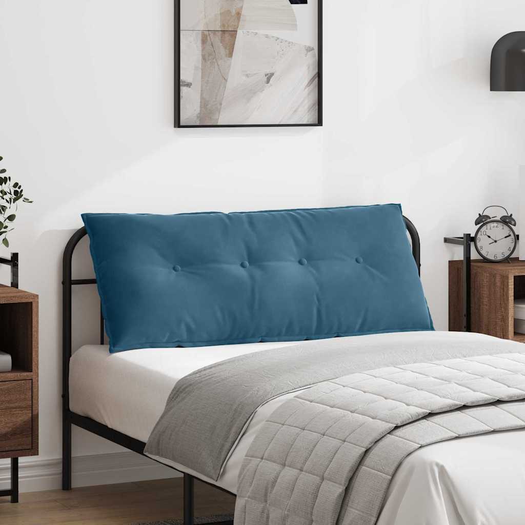 Cuscino schienale Vidaxx blu 120 x 50 cm in tessuto a corde