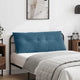 Vidaxl rugkussen blauw 120 x 50 cm cordstof