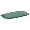 Vidaxl rugkussen zeegroen 120 x 50 cm cordstof