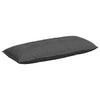 Cuscino schienale Vidaxx tessuto a corde grigio scuro 120 x 50 cm