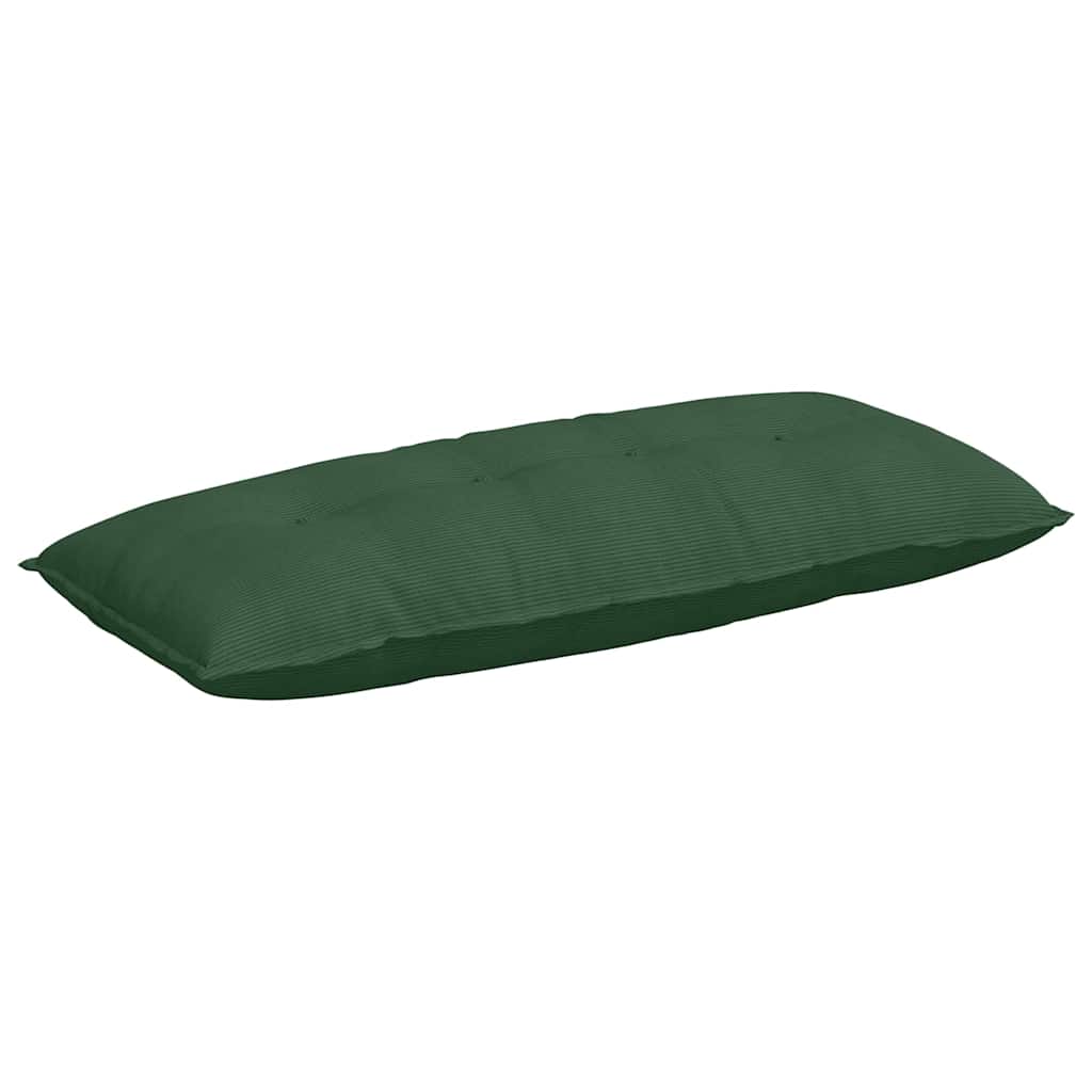 Vidaxl rugkussen jungle groen 120 x 50 cm cordstof